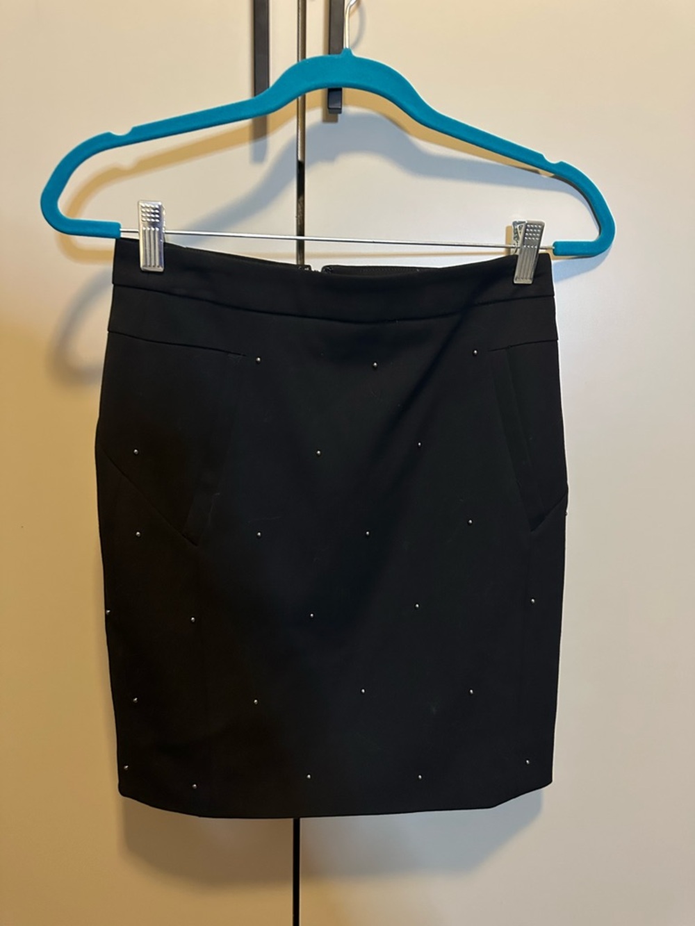 The Kooples Studded Mini Short Skirt Size 36 Us-4